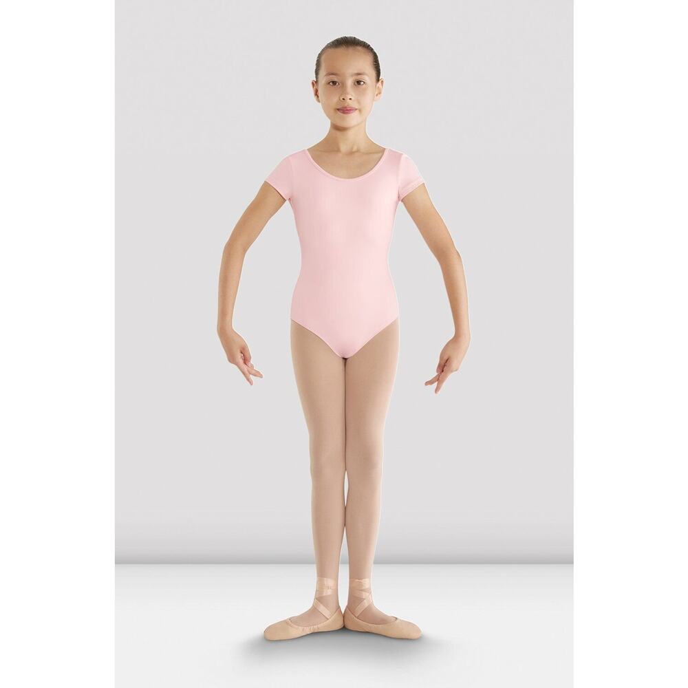 Dance Leotard Unbranded Intermediate Child Light Pink Ballet Cotton